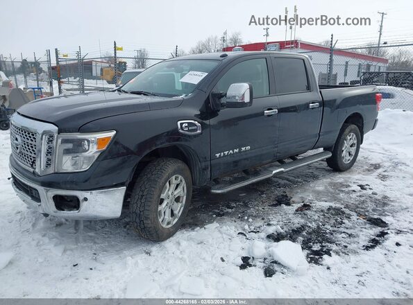 1N6BA1F40HN547156 2017 NISSAN TITAN XD Black Передня ліва чверть