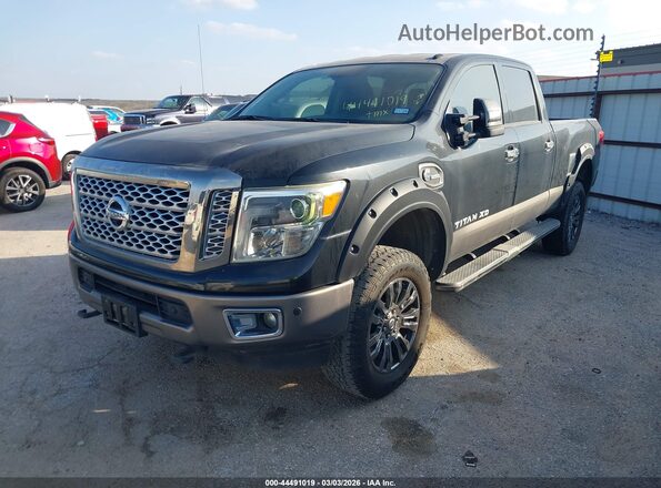 1N6BA1F41GN513872 2016 NISSAN TITAN XD Black Przód lewy