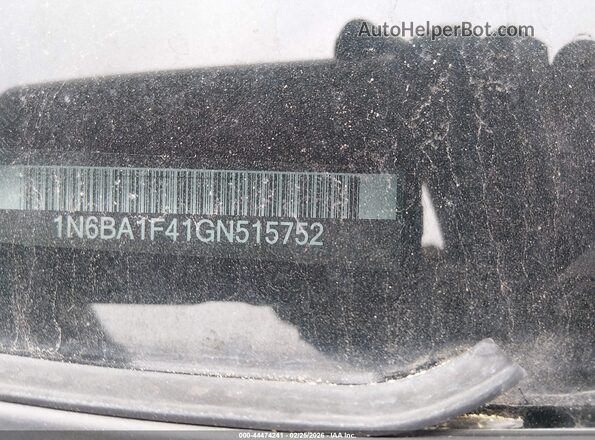 1N6BA1F41GN515752 2016 NISSAN TITAN XD Black Widok zestawu wskaźników
