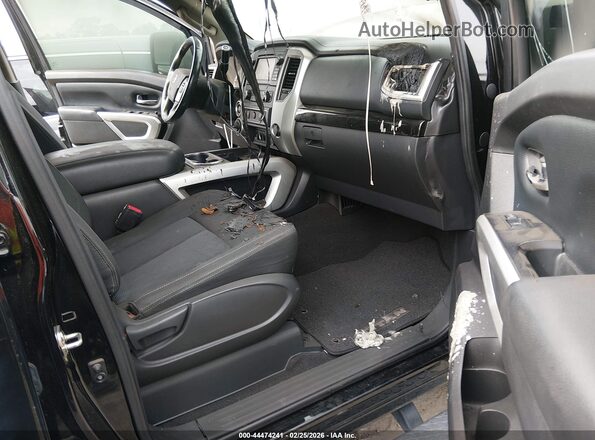 1N6BA1F41GN515752 2016 NISSAN TITAN XD Black Widok wnętrza z przodu