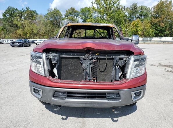 1N6BA1F48GN508541 2016 NISSAN TITAN Красный Вид спереди