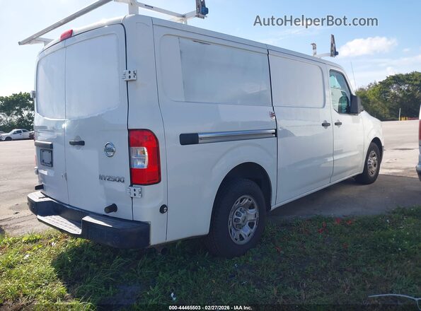 1N6BF0KY2HN807724 2017 NISSAN NV CARGO NV2500 HD White უკანა მარჯვენა