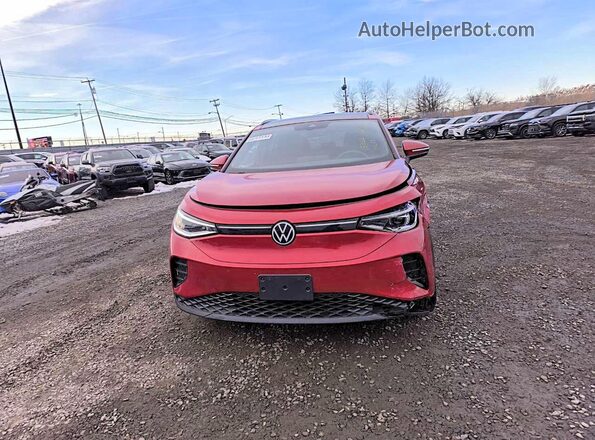 1V25MPE82PC020940 2023 VOLKSWAGEN ID.4 Red Vista frontal