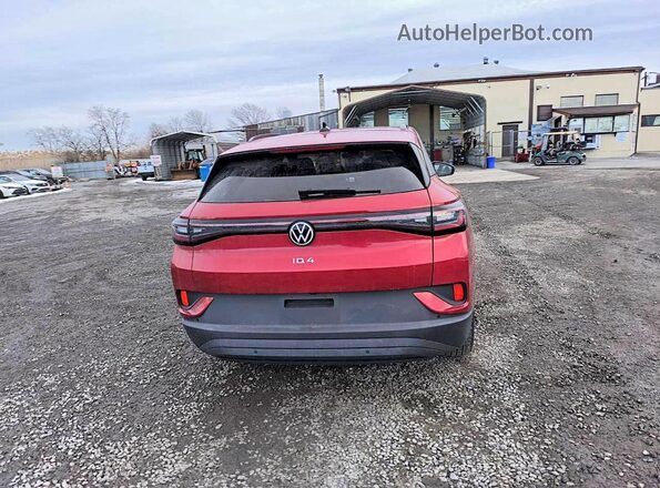 1V25MPE82PC020940 2023 VOLKSWAGEN ID.4 Red Vista trasera