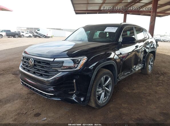 1V2AE2CA2RC251568 2024 VOLKSWAGEN ATLAS Черный Передняя левая четверть