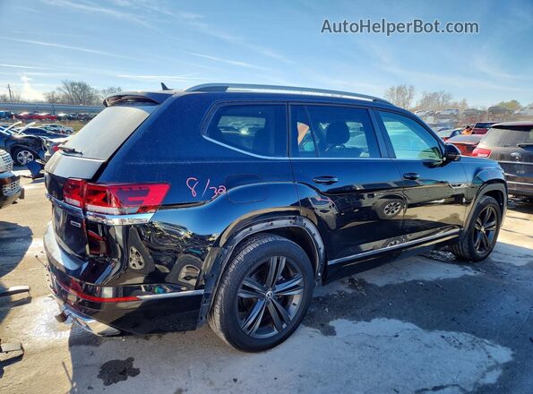 1V2AR2CA2NC523325 2022 VOLKSWAGEN ATLAS Черный Задняя правая четверть
