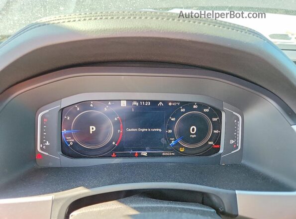 1V2AR2CA2NC523325 2022 VOLKSWAGEN ATLAS Черный Вид щитка приборов
