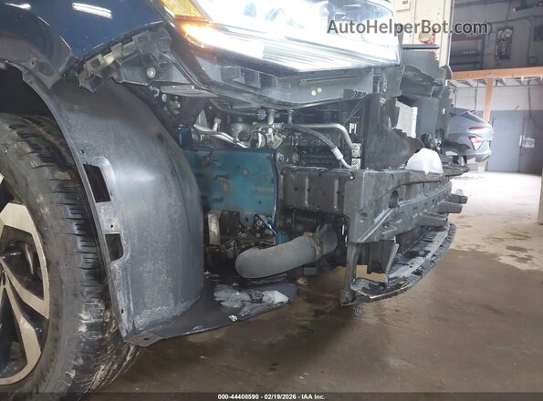 1V2BC2CA1PC202191 2023 VOLKSWAGEN ATLAS Blue Instrument cluster view
