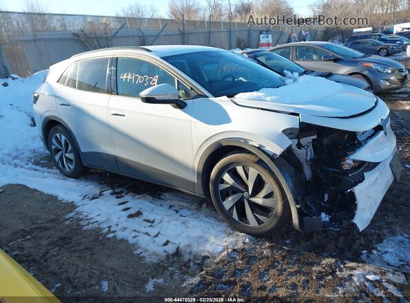 1V2BMPE84RC008598 2024 VOLKSWAGEN ID.4 Белый Передняя правая четверть