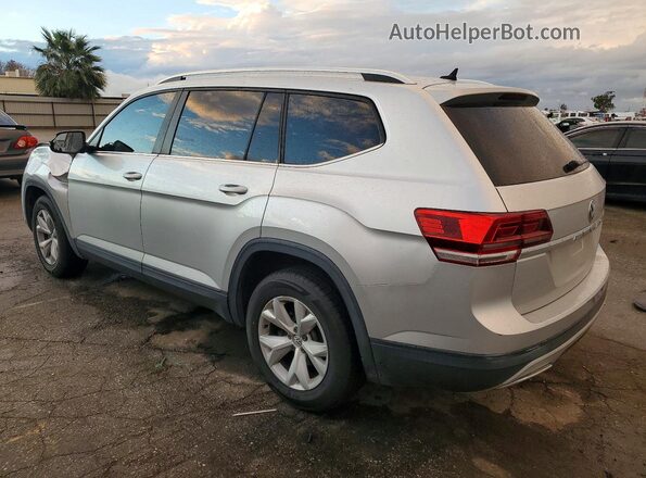1V2CR2CA9JC520313 2018 VOLKSWAGEN ATLAS Серебряный Задняя левая четверть