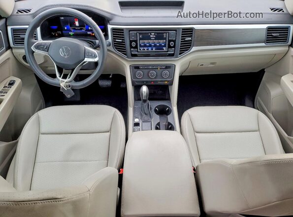 1V2DP2CA1PC513472 2023 VOLKSWAGEN ATLAS White Vista del salpicadero