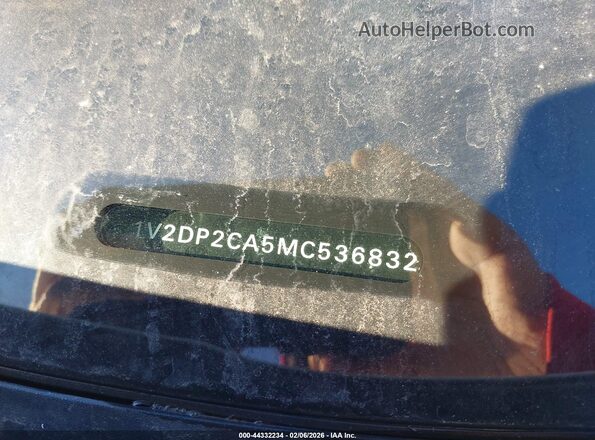 1V2DP2CA5MC536832 2021 VOLKSWAGEN ATLAS White Вид підкапотного простору