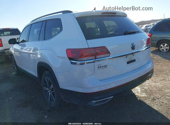 1V2DP2CA5MC536832 2021 VOLKSWAGEN ATLAS White Задня ліва чверть