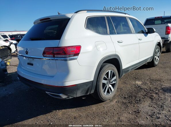 1V2DP2CA5MC536832 2021 VOLKSWAGEN ATLAS White Задня права чверть