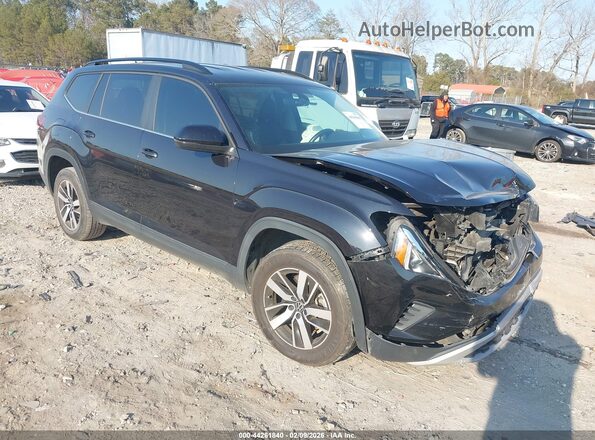 1V2DP2CA9NC543431 2022 VOLKSWAGEN ATLAS Black Передня права чверть