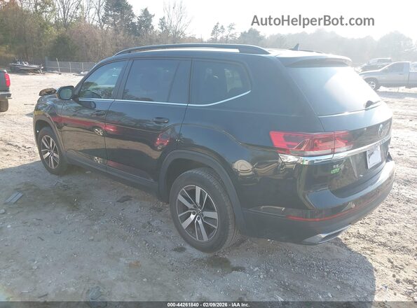 1V2DP2CA9NC543431 2022 VOLKSWAGEN ATLAS Black Задня ліва чверть