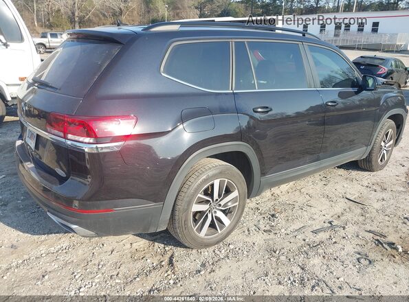 1V2DP2CA9NC543431 2022 VOLKSWAGEN ATLAS Black Задня права чверть