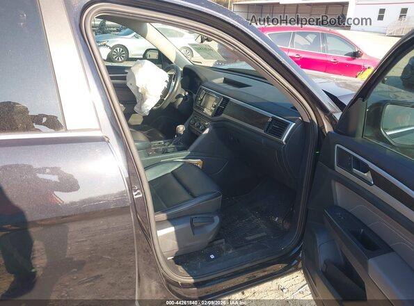 1V2DP2CA9NC543431 2022 VOLKSWAGEN ATLAS Black Вид салону спереду