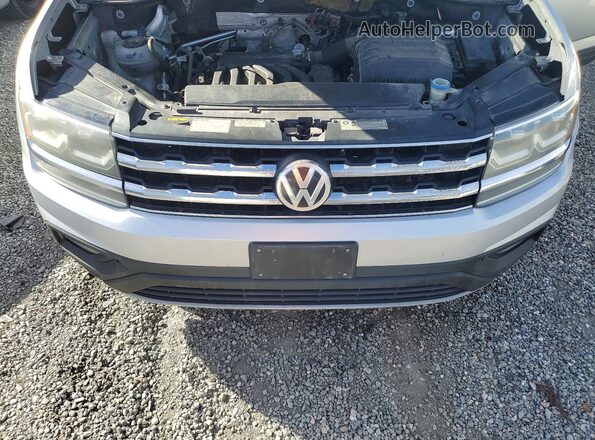 1V2DR2CA2KC572310 2019 VOLKSWAGEN ATLAS Серебряный Вид подкапотного пространства