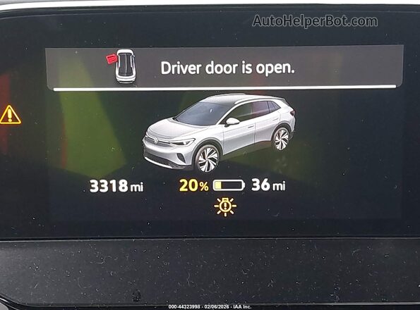 1V2DSPE84SC016852 2025 VOLKSWAGEN ID.4 Белый Вид задних сидений