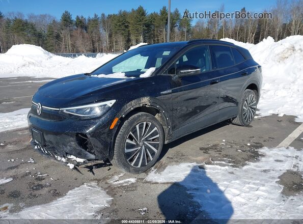 1V2DSPE85SC007237 2025 VOLKSWAGEN ID.4 Черный Передняя левая четверть
