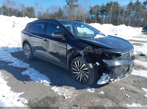 1V2DSPE85SC007237 2025 VOLKSWAGEN ID.4 Черный Передняя правая четверть