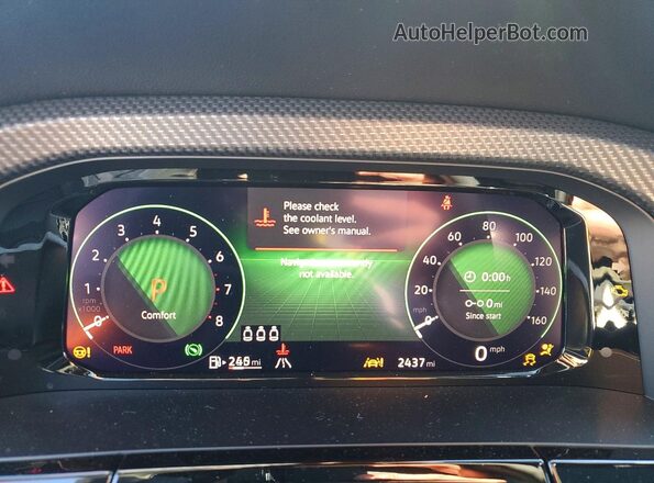 1V2FC2CA2TC208545 2026 VOLKSWAGEN ATLAS Зеленый Вид щитка приборов