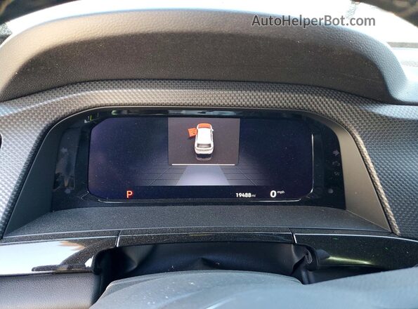 1V2FE2CA3SC215237 2025 VOLKSWAGEN ATLAS Blue Widok zestawu wskaźników