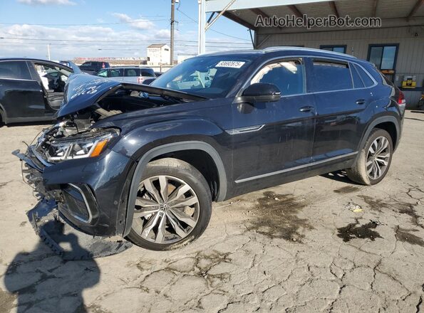1V2FE2CA6PC226613 2023 VOLKSWAGEN ATLAS Blue Vista tres cuartos delantera izquierda