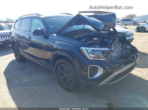 1V2GR2CA4RC607243 2024 VOLKSWAGEN ATLAS Черный Передняя правая четверть