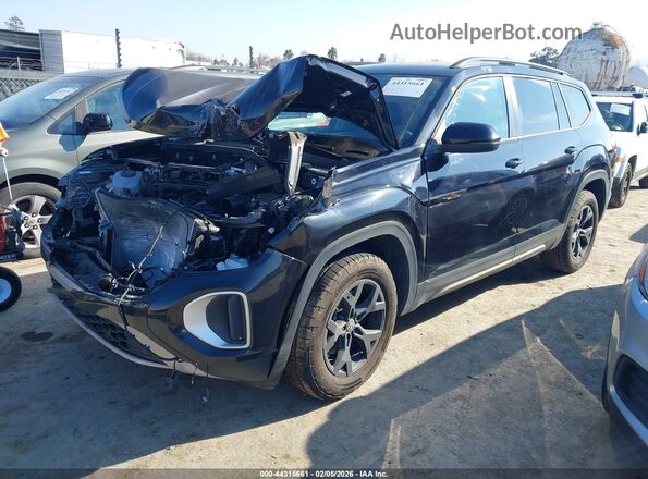 1V2GR2CA4RC607243 2024 VOLKSWAGEN ATLAS Черный Передняя левая четверть