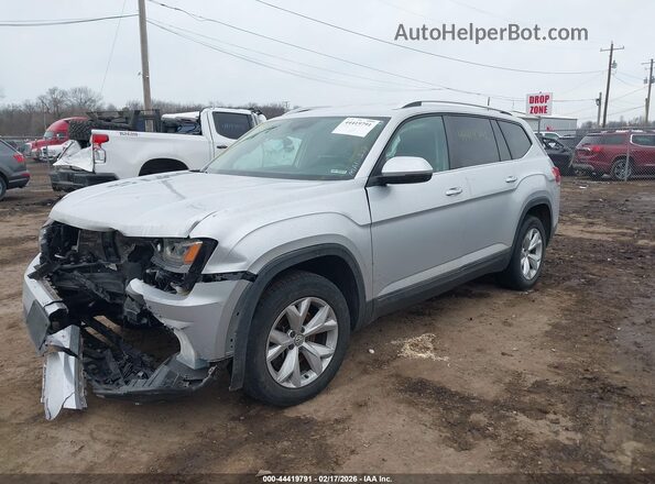 1V2GR2CA5KC595867 2019 VOLKSWAGEN ATLAS Silver Vista tres cuartos delantera izquierda