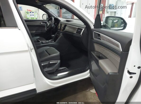 1V2HE2CA0NC207237 2022 VOLKSWAGEN ATLAS White Widok wnętrza z przodu