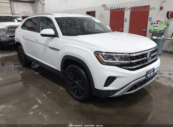 1V2HE2CA0NC207237 2022 VOLKSWAGEN ATLAS White Przód prawy