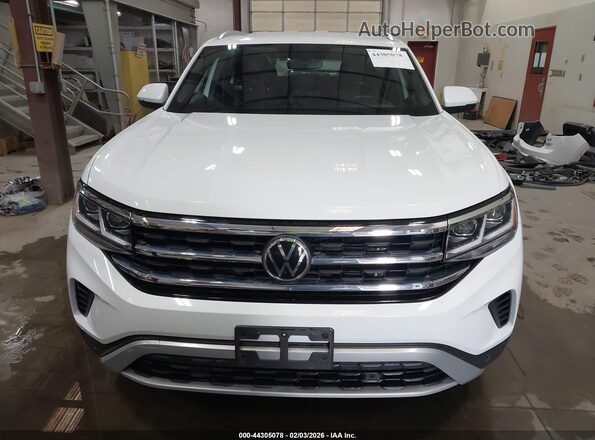 1V2HE2CA0NC207237 2022 VOLKSWAGEN ATLAS White Widok wnętrza z tyłu