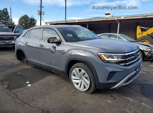 1V2HE2CA9MC217487 2021 VOLKSWAGEN ATLAS Gray წინა მარჯვენა