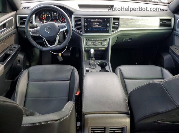 1V2HE2CA9MC217487 2021 VOLKSWAGEN ATLAS Gray წინა პანელის ხედი