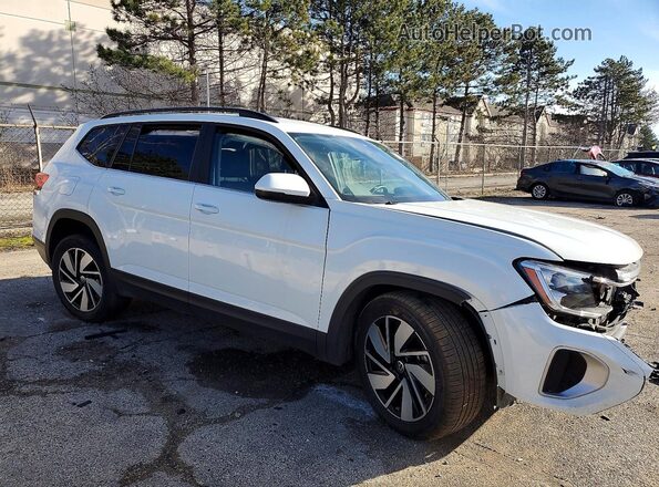 1V2HR2CA0SC539341 2025 VOLKSWAGEN ATLAS White Передня права чверть