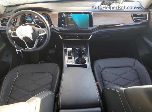 1V2HR2CA0SC539341 2025 VOLKSWAGEN ATLAS White Вид панелі приладів