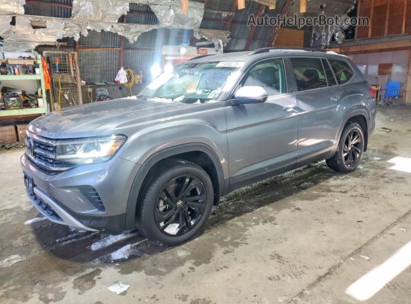 1V2HR2CA7PC554751 2023 VOLKSWAGEN ATLAS Gray წინა მარცხენა ხედი სამი მეოთხედიდან