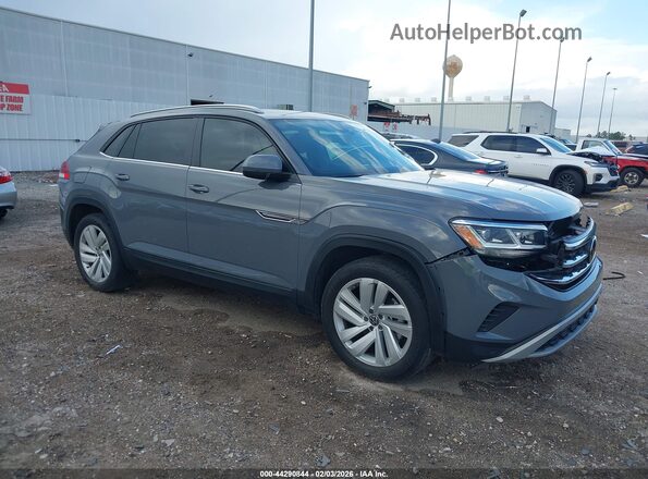 1V2JE2CAXNC226380 2022 VOLKSWAGEN ATLAS Черный Передняя правая четверть