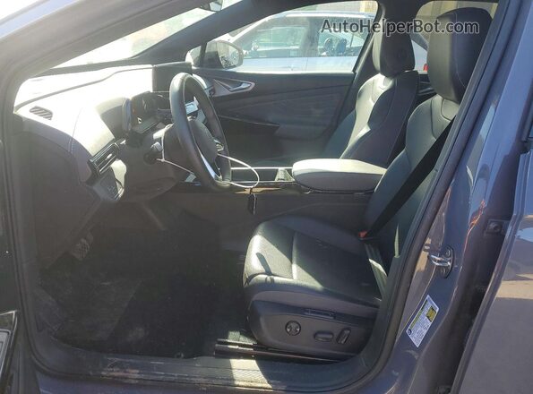 1V2JNPE85PC019650 2023 VOLKSWAGEN ID.4 Gray Widok wnętrza z przodu