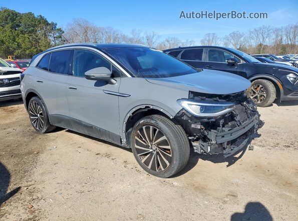 1V2JNPE85PC019650 2023 VOLKSWAGEN ID.4 Gray Przód prawy