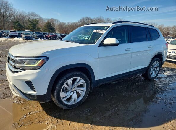 1V2JP2CA2PC553871 2023 VOLKSWAGEN ATLAS White Передня ліва чверть