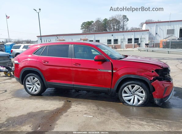 1V2KC2CA6MC207995 2021 VOLKSWAGEN ATLAS Red Widok wnętrza 360 stopni