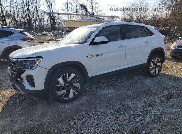 1V2KE2CA2SC229676 2025 VOLKSWAGEN ATLAS Белый Передняя левая четверть