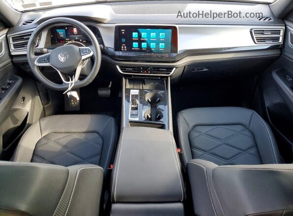 1V2KE2CA2SC229676 2025 VOLKSWAGEN ATLAS Белый Вид панели приборов