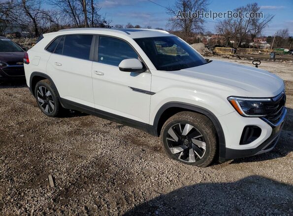 1V2KE2CA2SC229676 2025 VOLKSWAGEN ATLAS Белый Передняя правая четверть