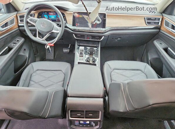 1V2KN2CA1TC529565 2026 VOLKSWAGEN ATLAS Серебряный Вид панели приборов