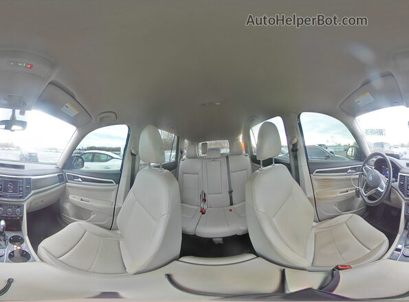 1V2LP2CA2NC505244 2022 VOLKSWAGEN ATLAS Синий Панорамный вид салона 360°